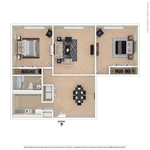 2 X 1 Alt Woodbridge Apartments North BR Split