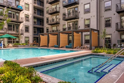 take a dip in our resort style pool