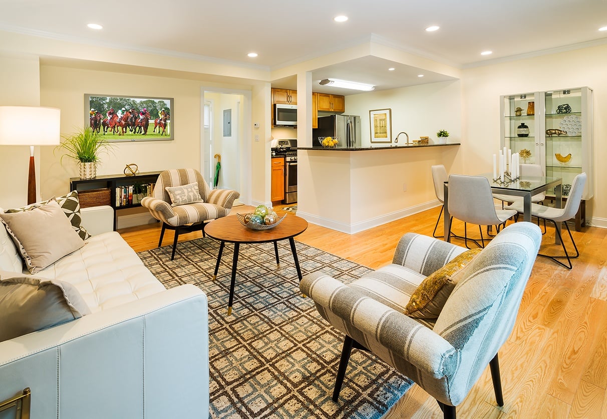 Click to view 1 Bed - Townhome floor plan gallery