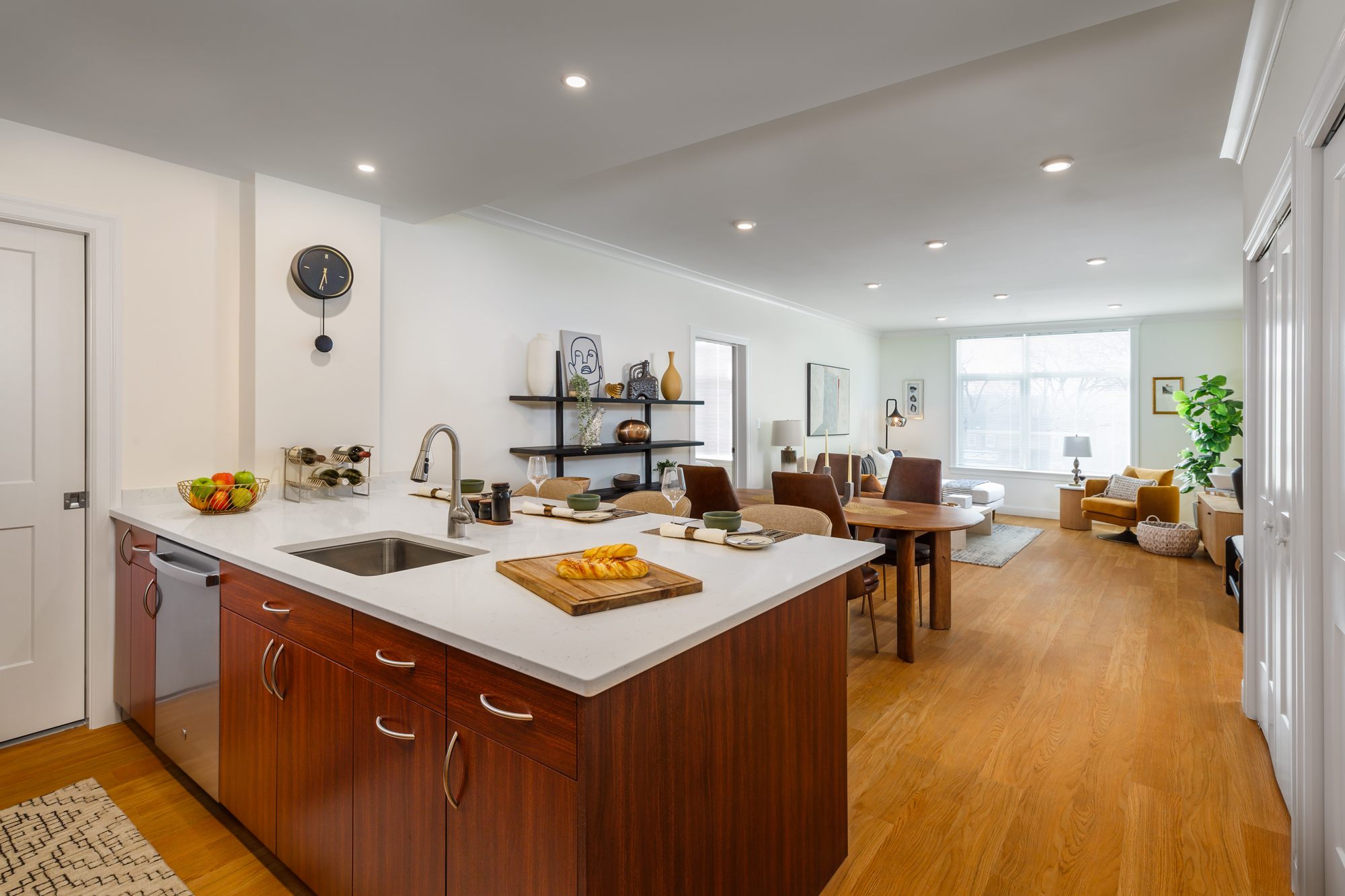 Click to view 1 Bed/1 Bath Single Level - The Franklin floor plan gallery