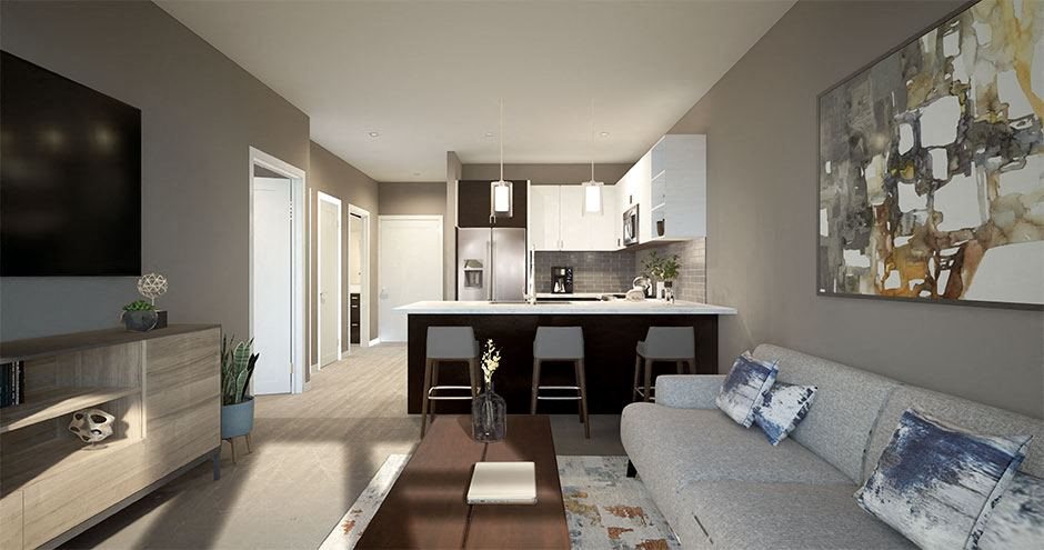Airie Upgraded One Bedroom Floor Plan Airie Upgraded One Bedroom Floor Plan