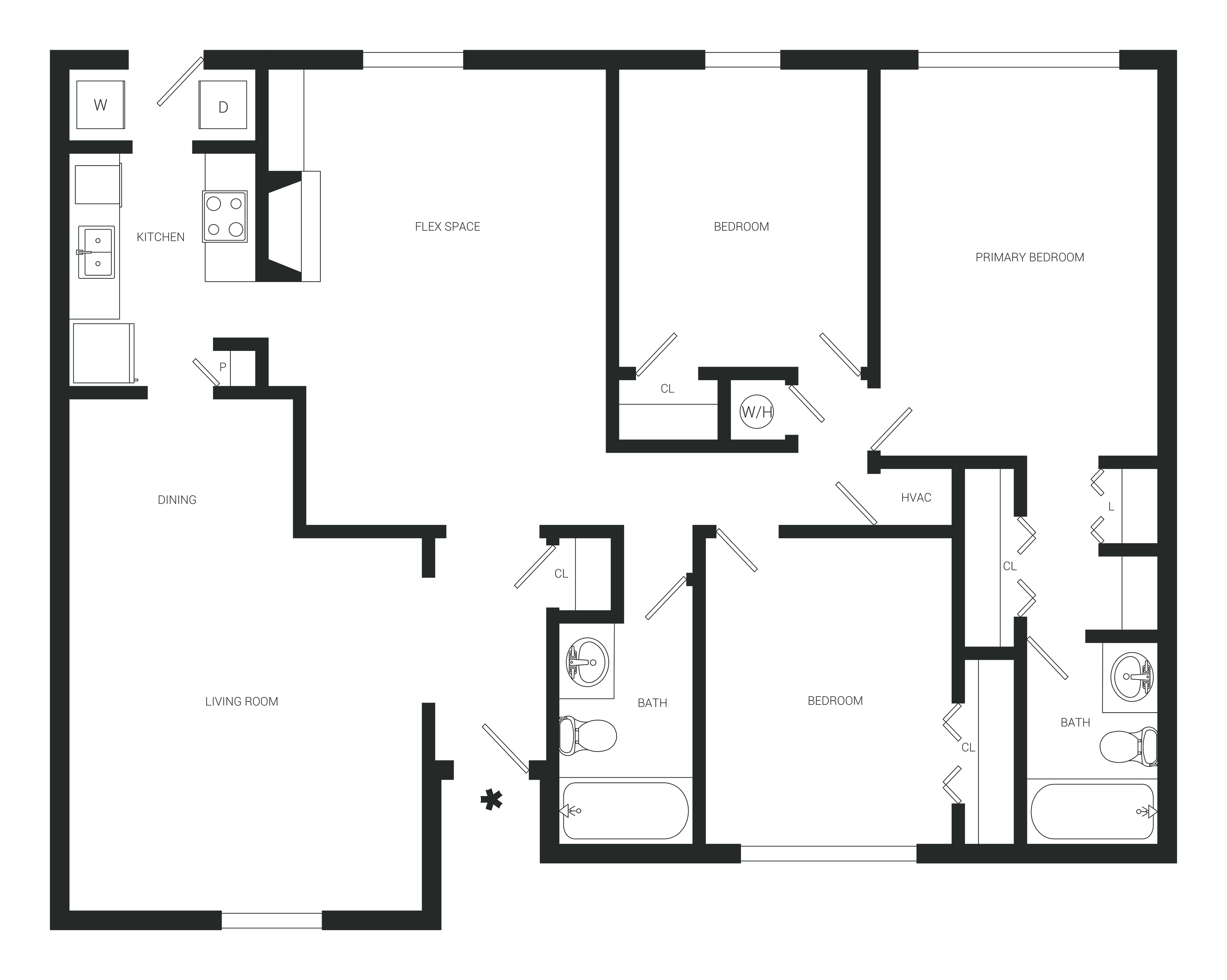 2 3 Bed House To Rent - x39mr35