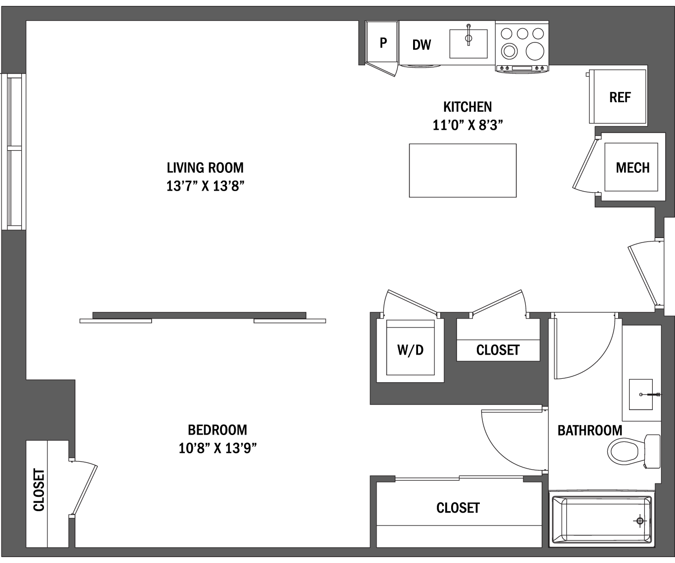 Junior 1 Bed | The Elle I - VIII layout 8