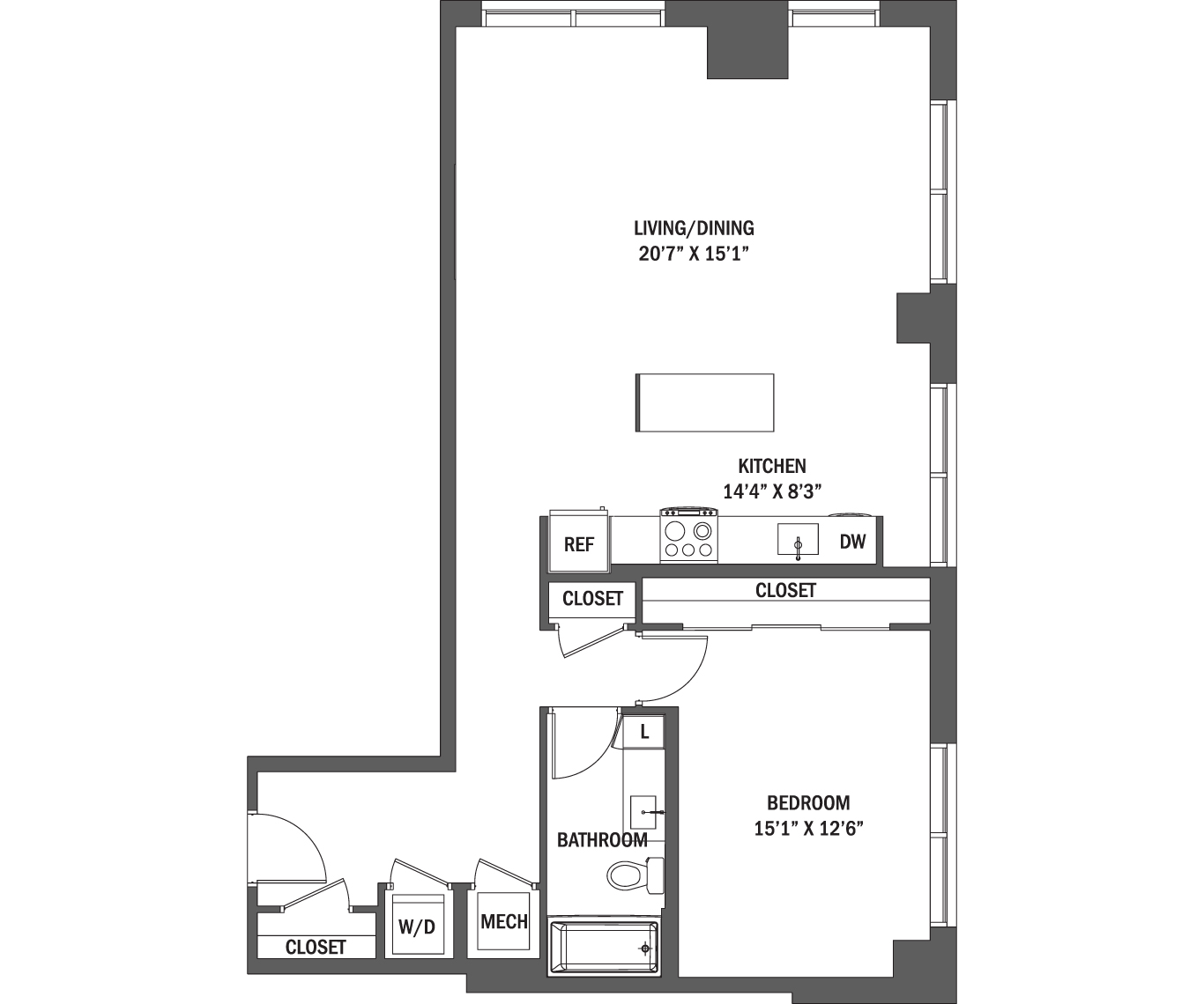The Bennett I & II layout 2