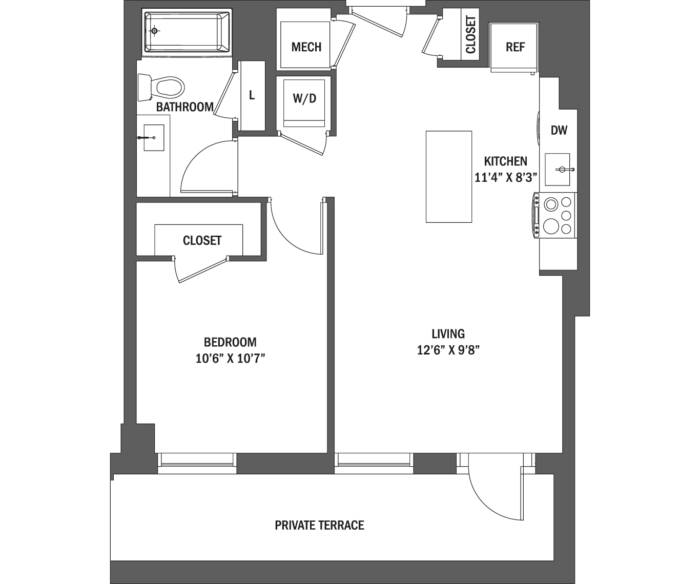 The Liam I - IV floor plan