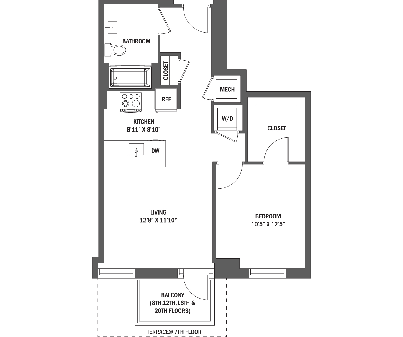 The Liam I - IV layout 2