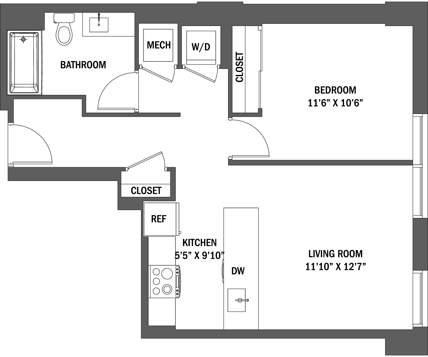 The Liam I - IV layout 3