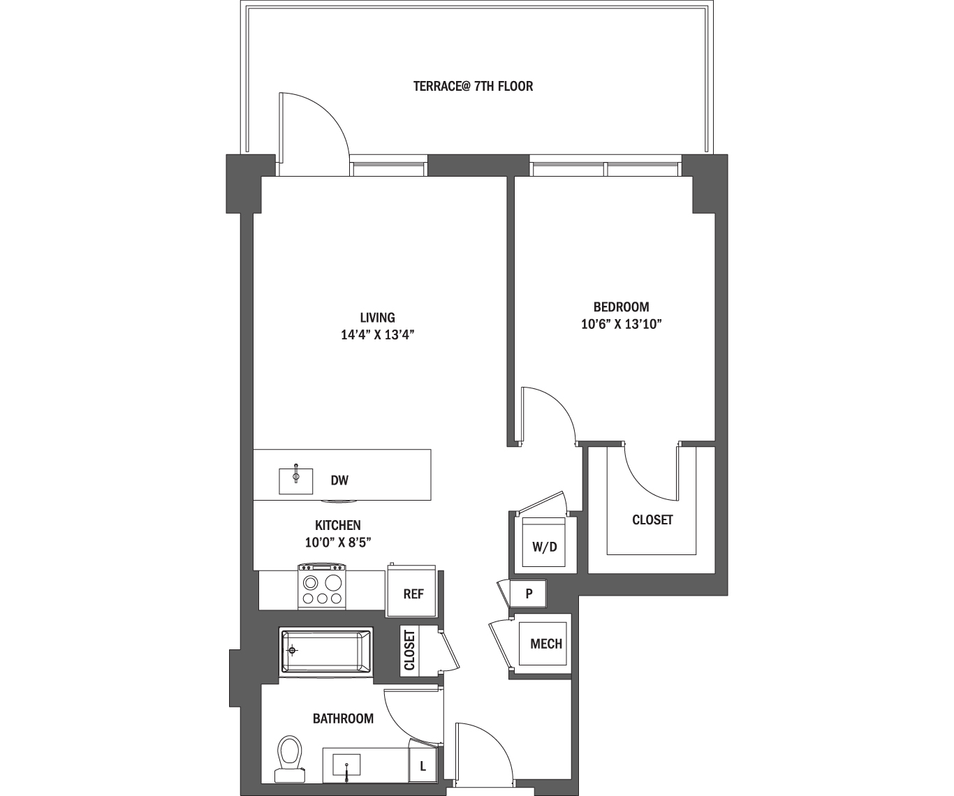 The Ashley I - VI layout 6