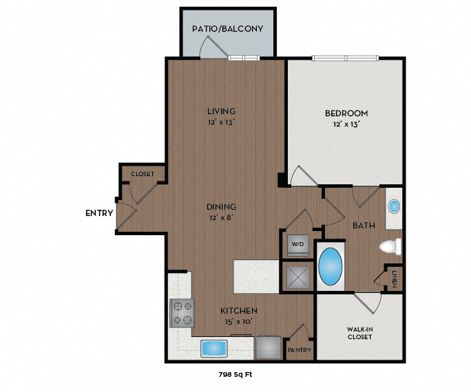 Aria floor plan