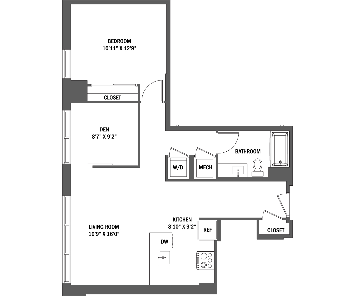 The Avery I - VII layout 2