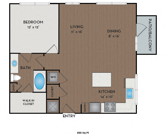 Opus floor plan