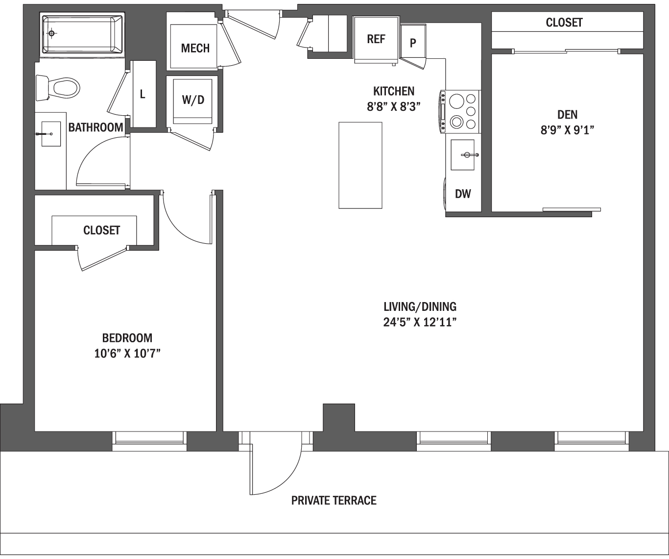 The Avery I - VII layout 7