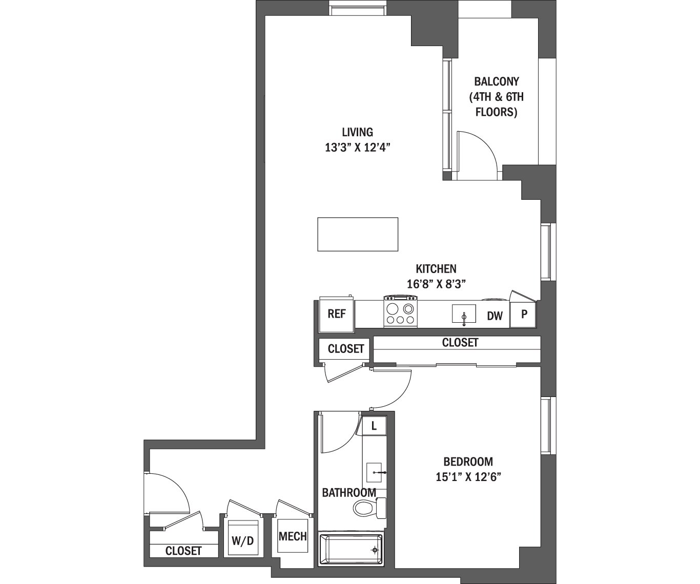 The Bennett I & II floor plan