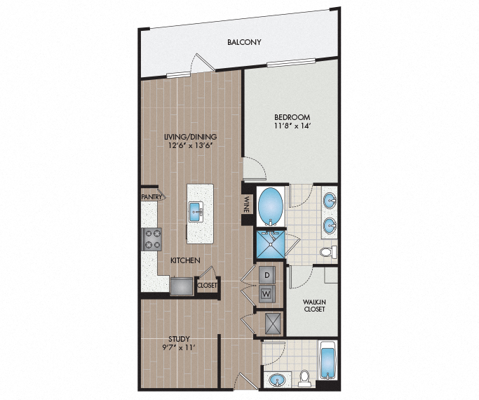 12F1 floor plan