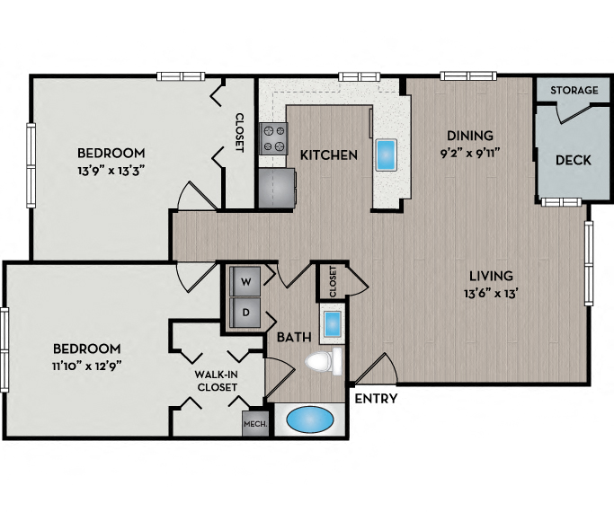 Elm floor plan