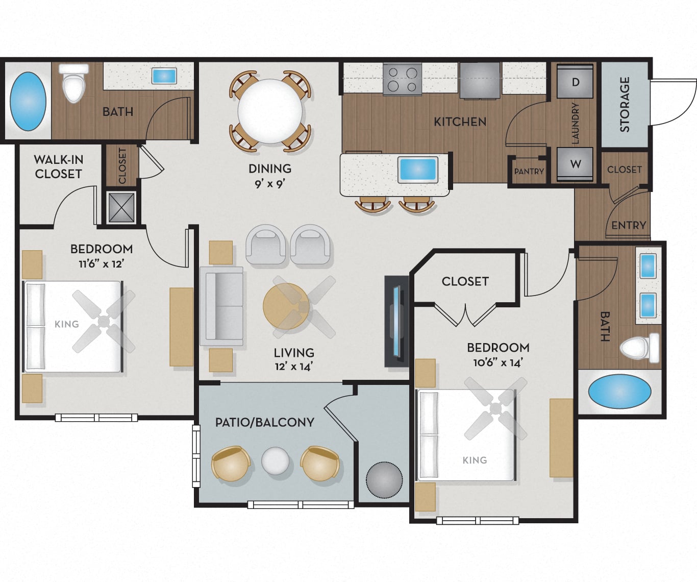 Laredo floor plan