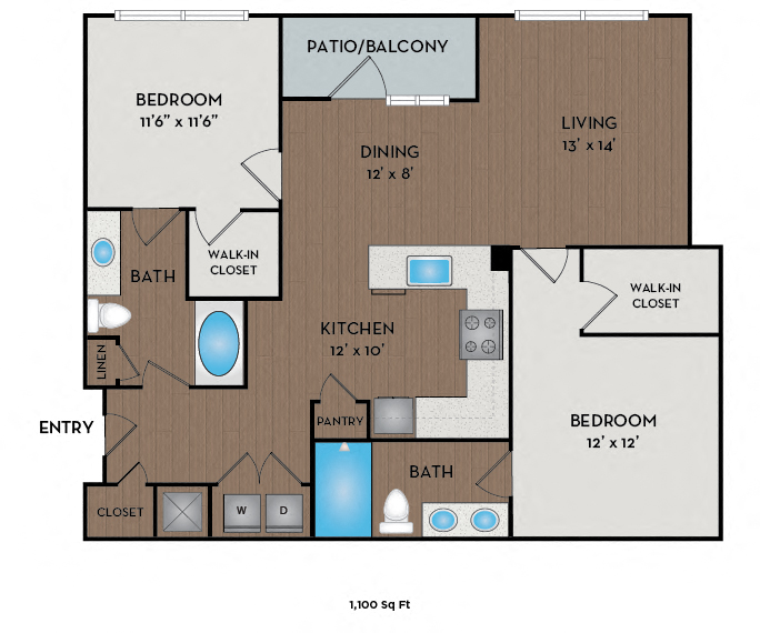 Presto floor plan