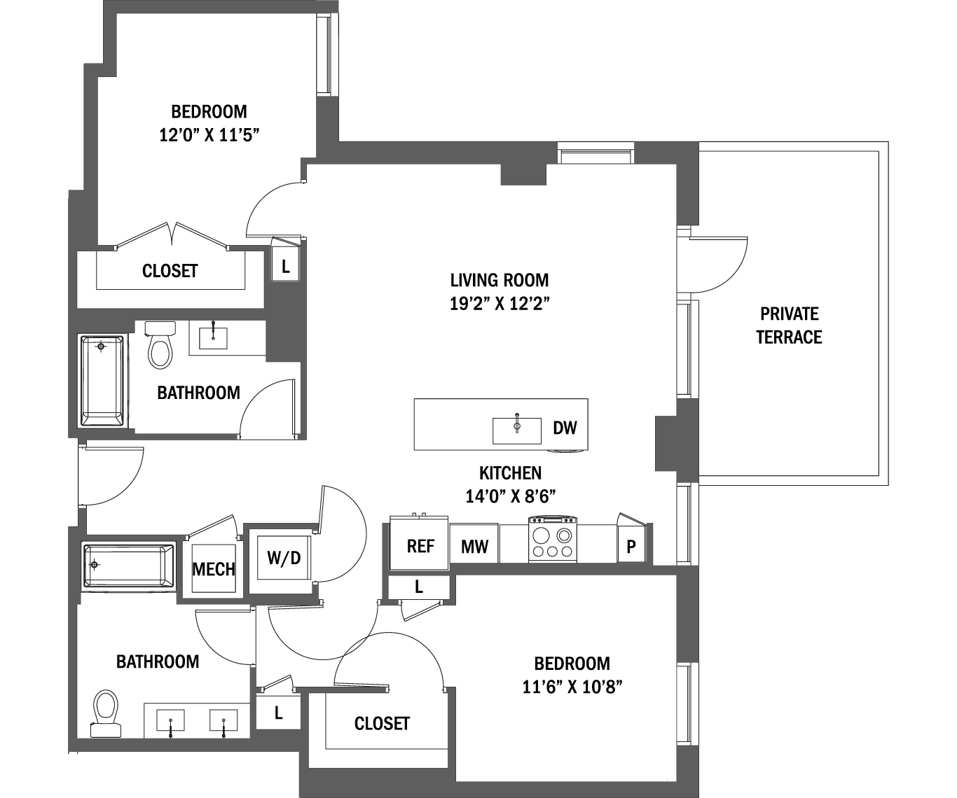 The Katie I & II layout 2