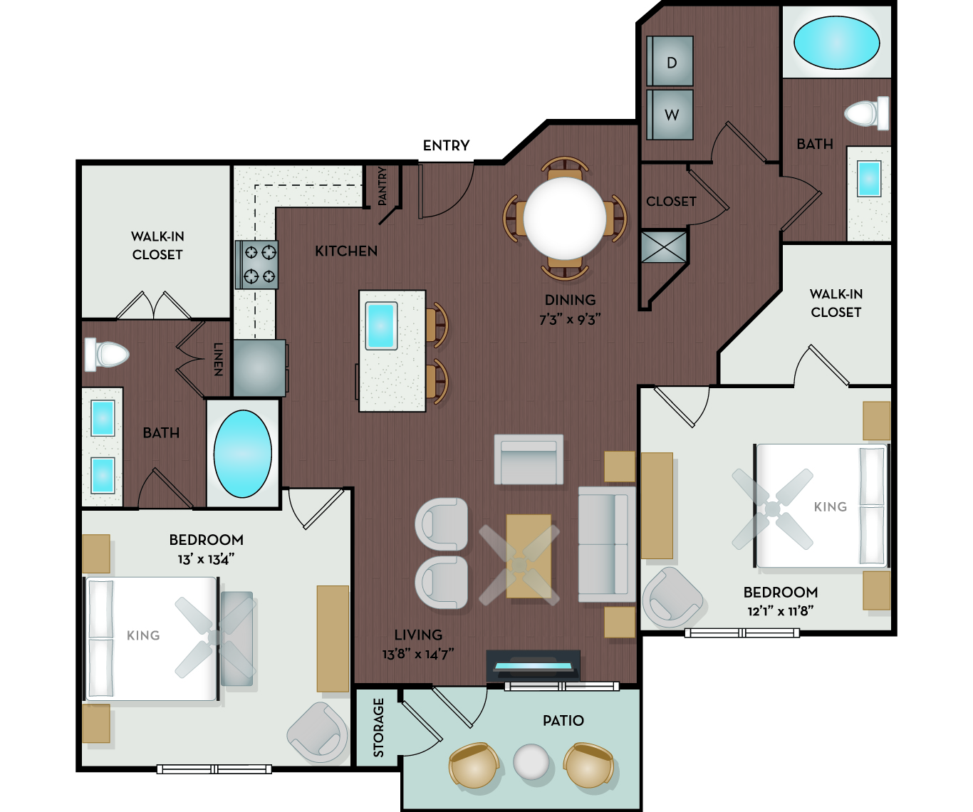 Expanded Floorplan