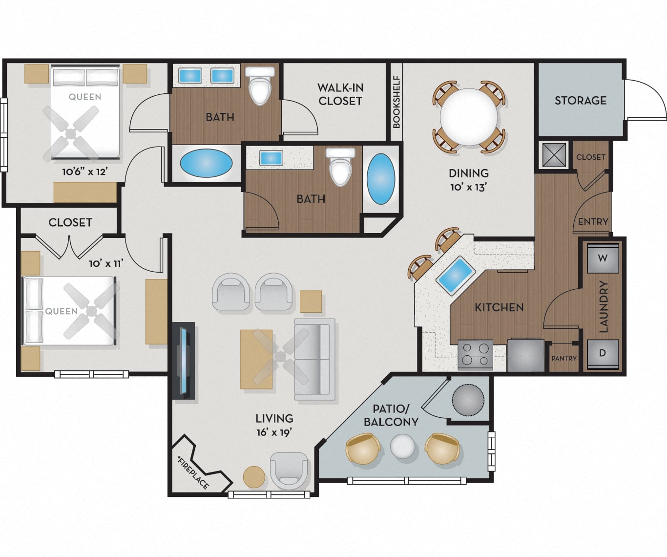 Arlington floor plan