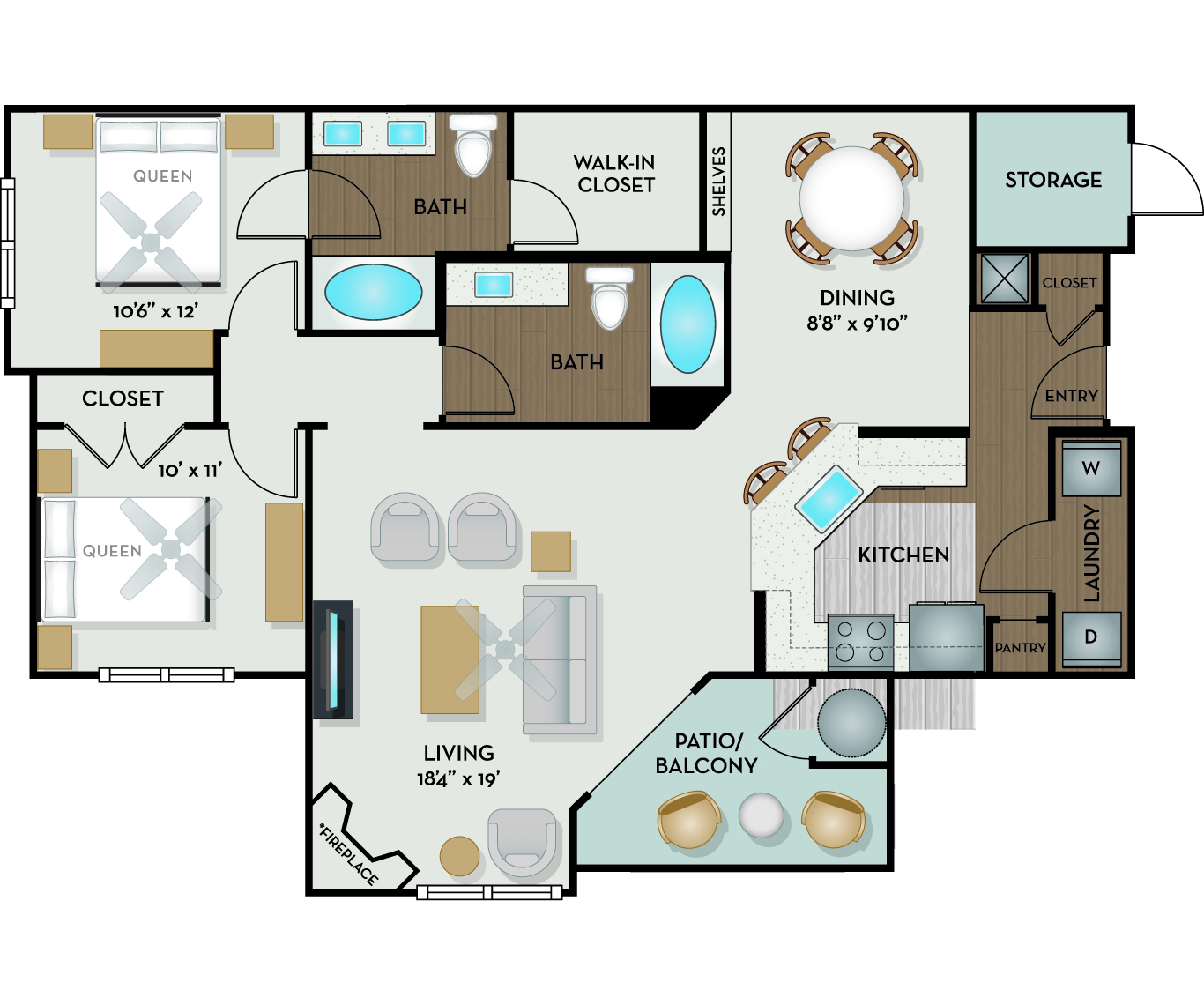 Guadalupe floor plan