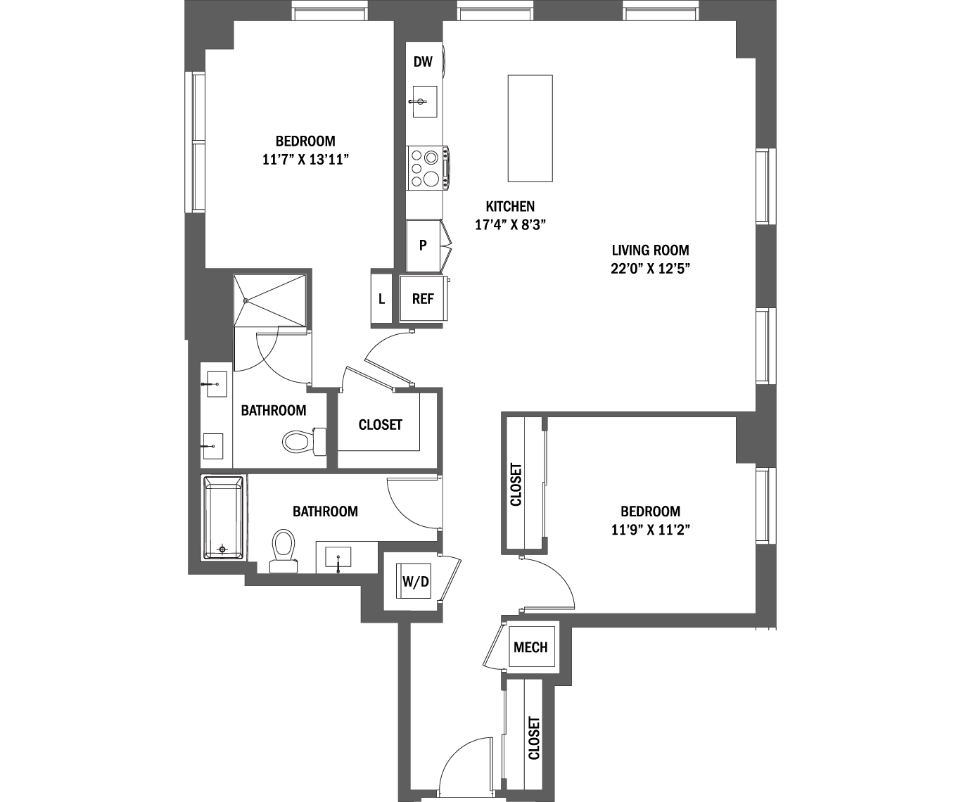 The Olivia I - III layout 2