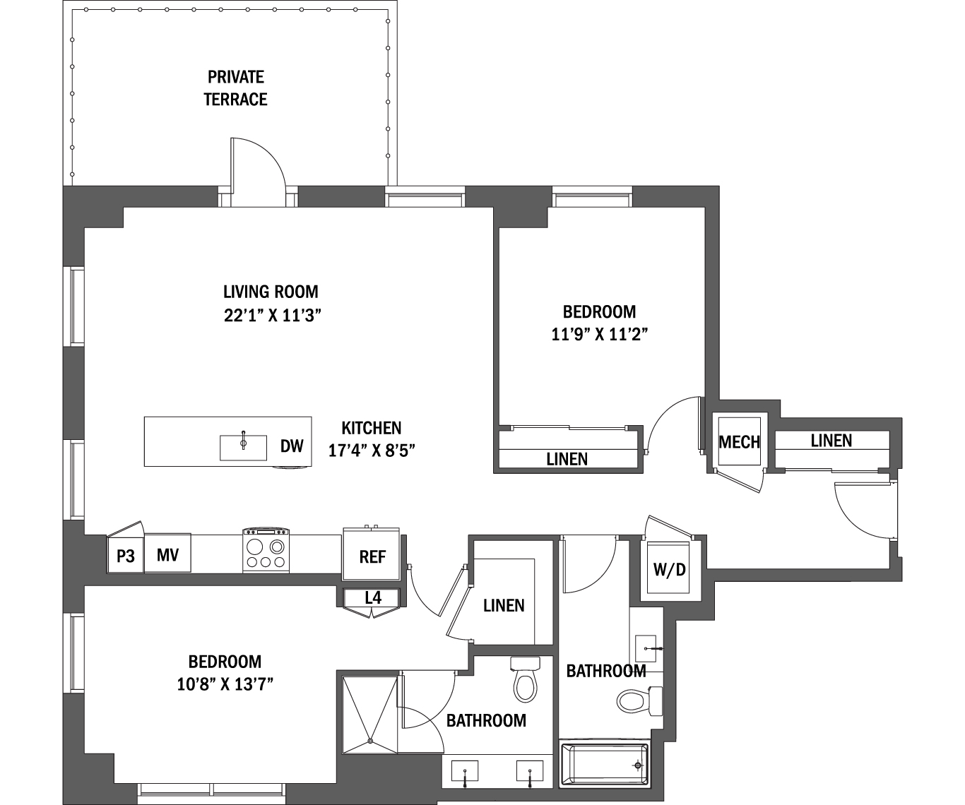 The Olivia I - III layout 3