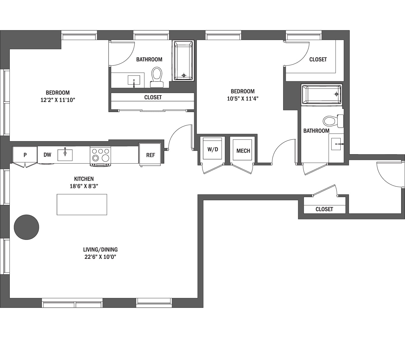 The Price floor plan