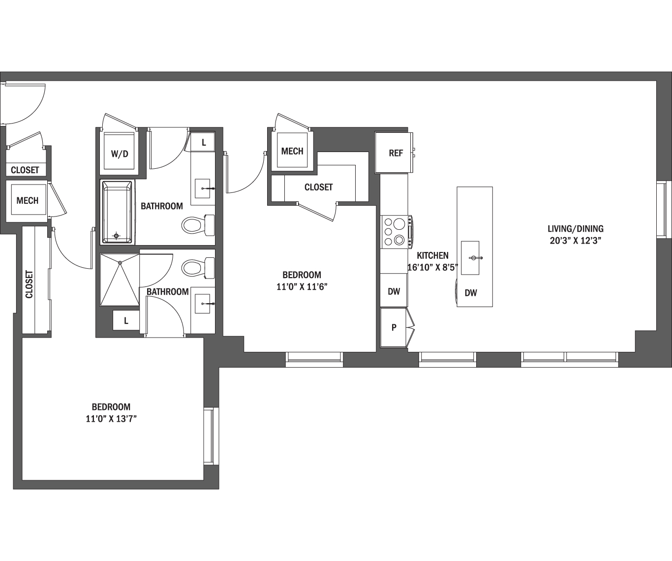 The Caroline I - IV layout 2
