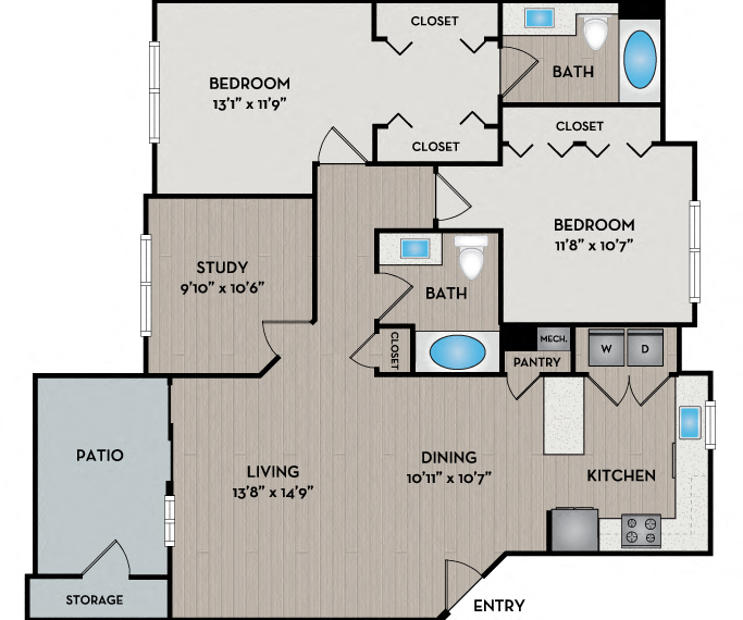 Tamarack floor plan