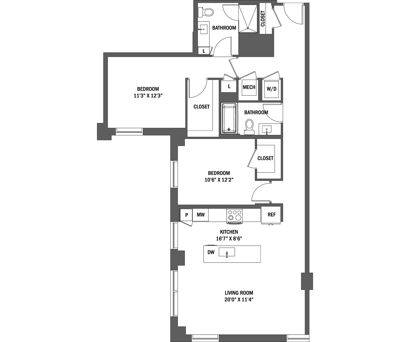 The Caroline I - IV layout 4