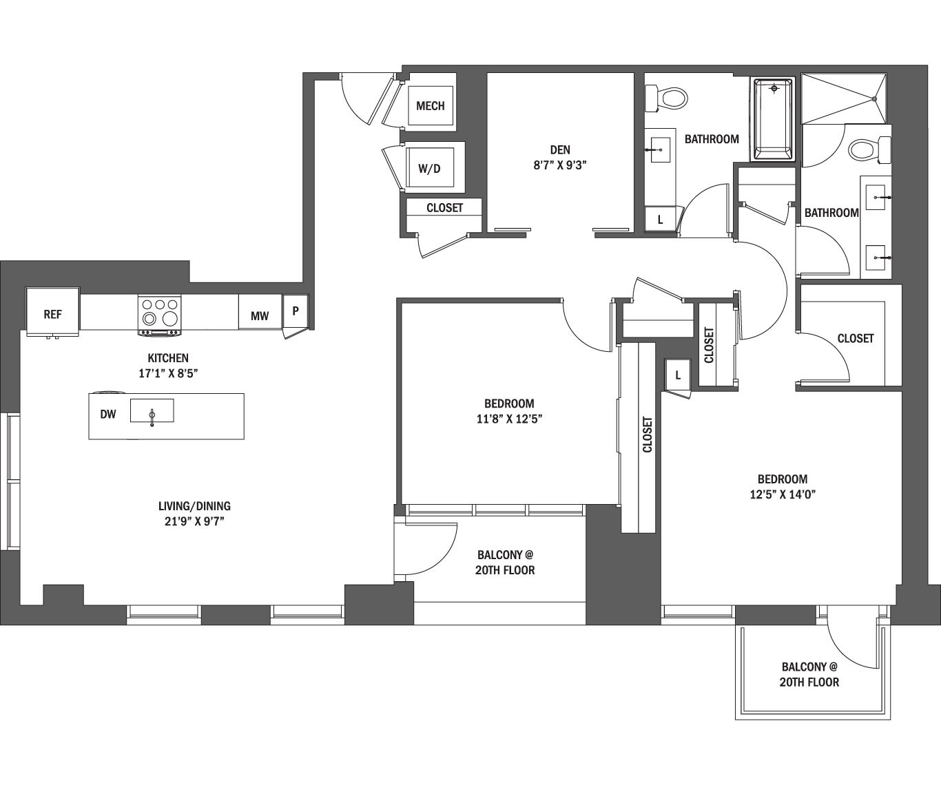 The Evelyn I - IV layout 2