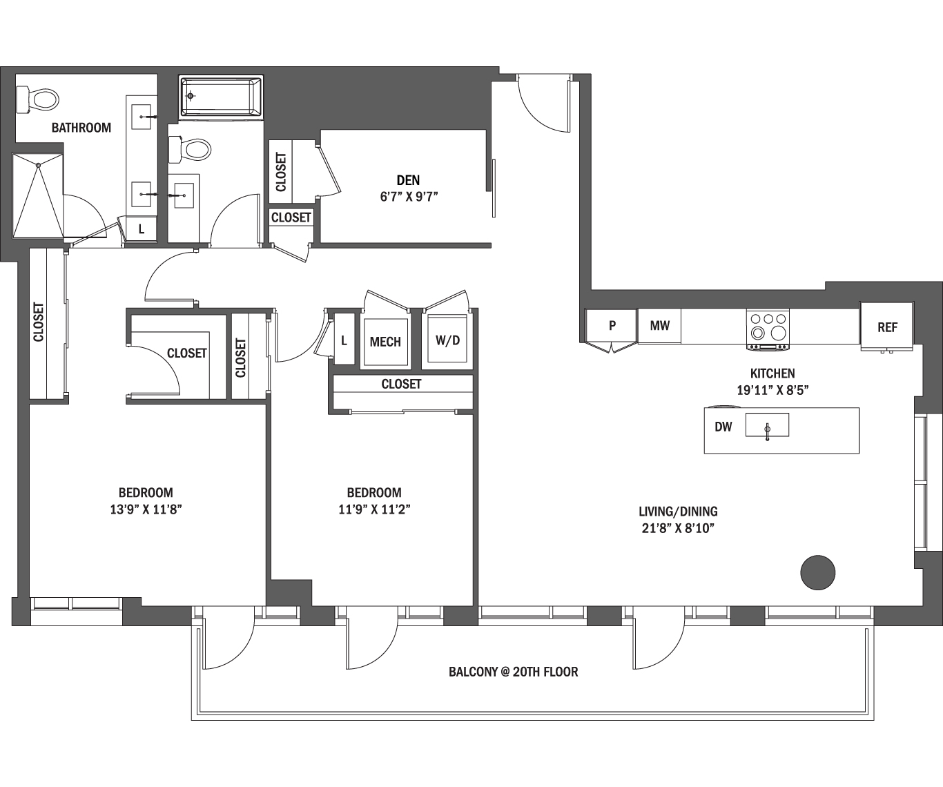 The Evelyn I - IV layout 4