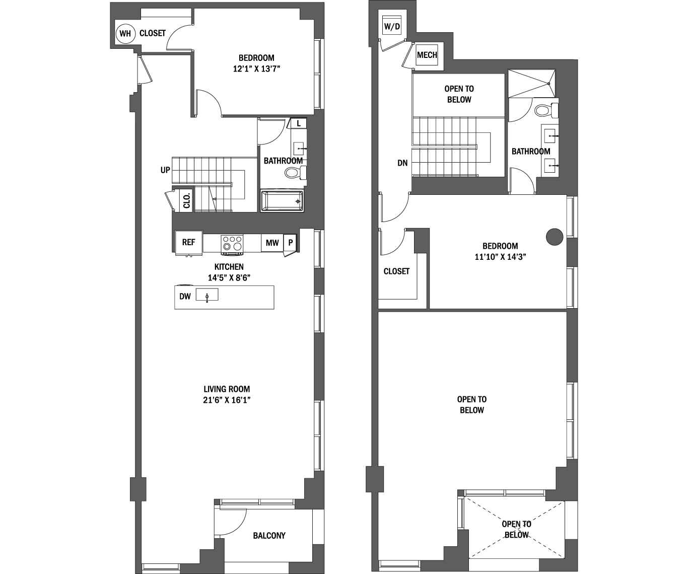 The Rachel I & II layout 2