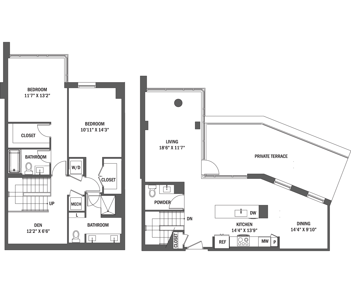 The Adrienne I - III layout 3