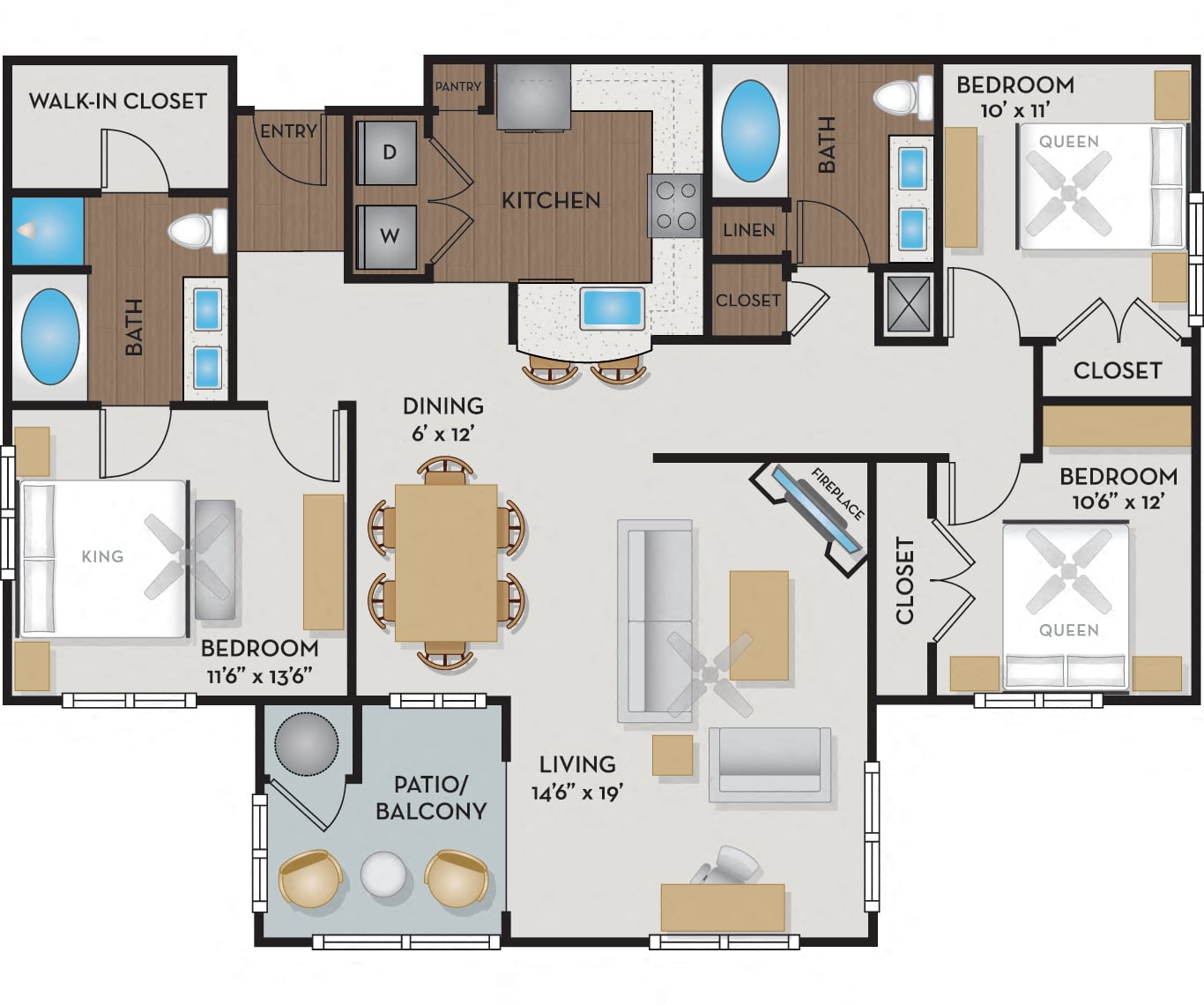 Del Rio floor plan