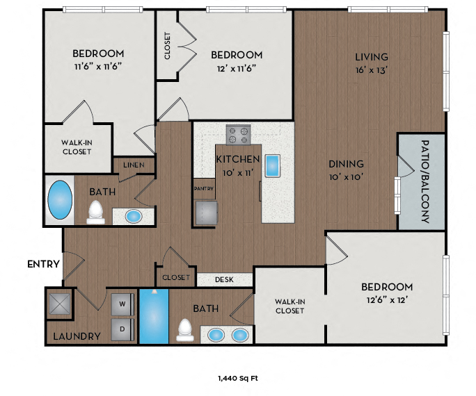 Forte floor plan