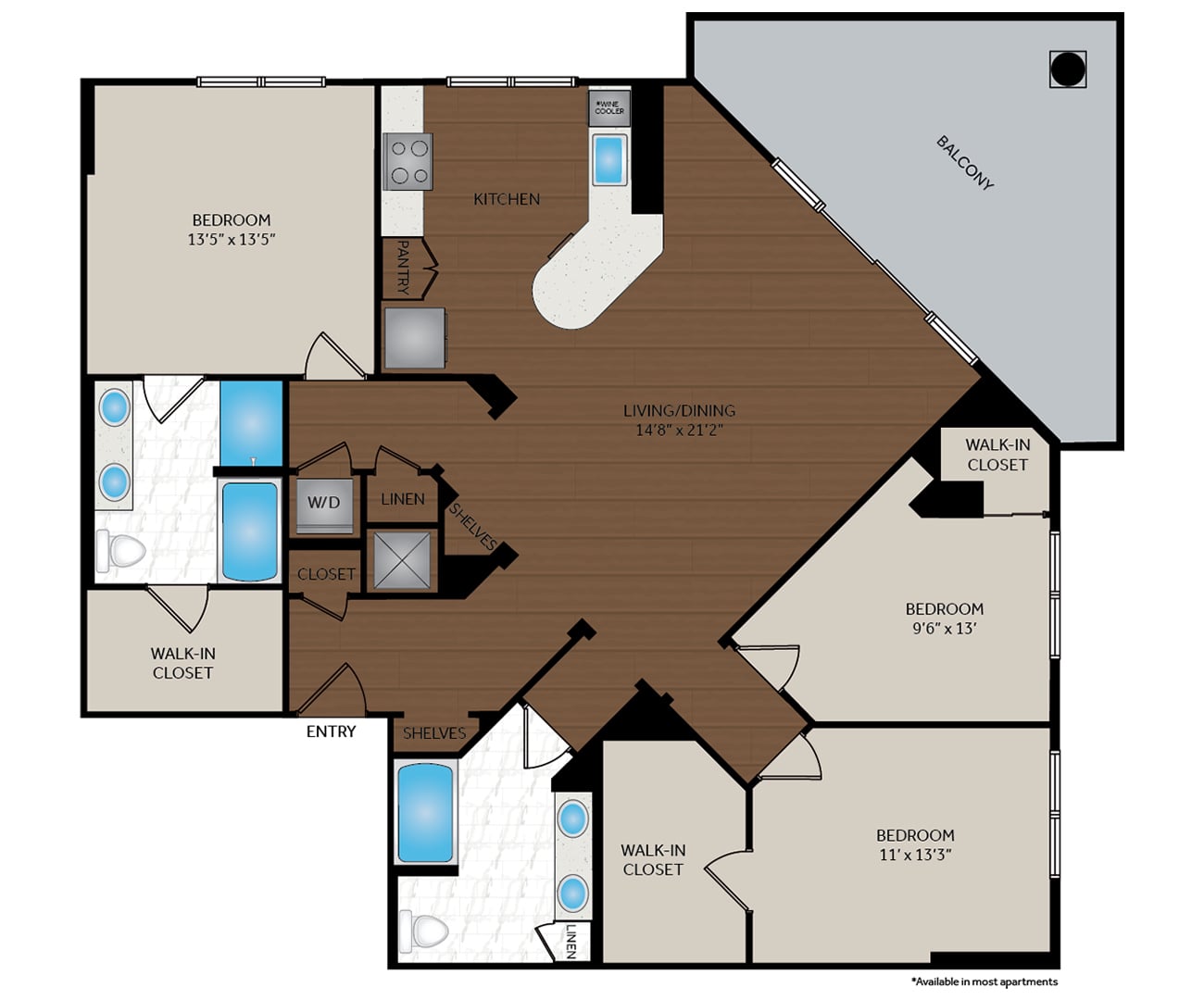 Verdi floor plan