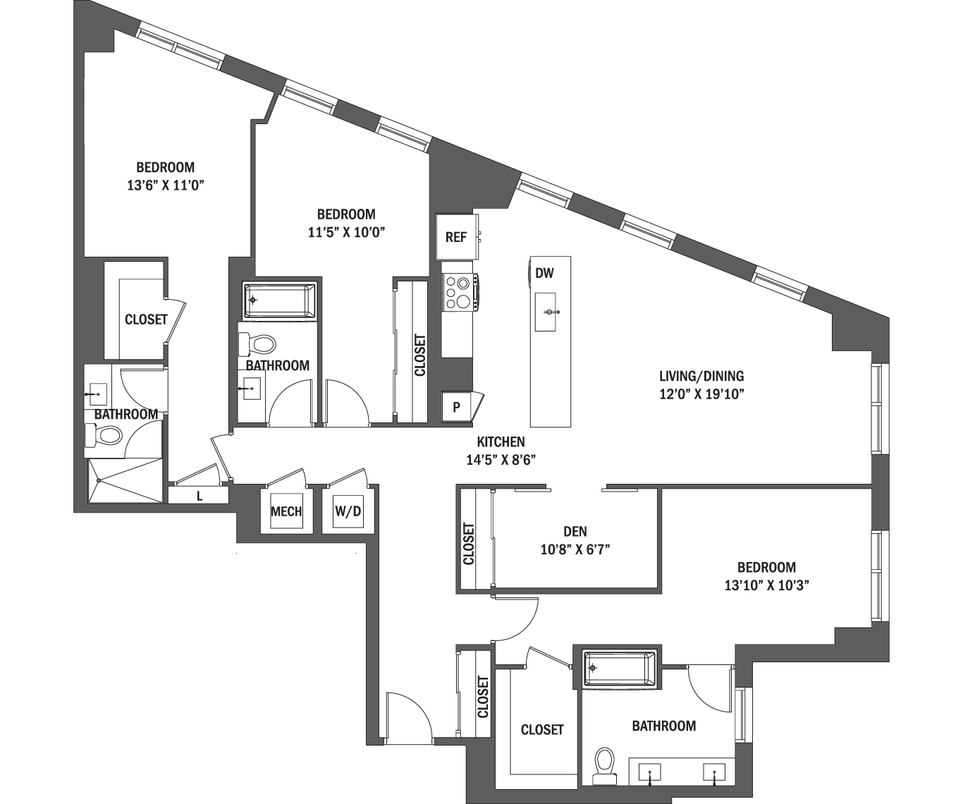 The Clayton floor plan