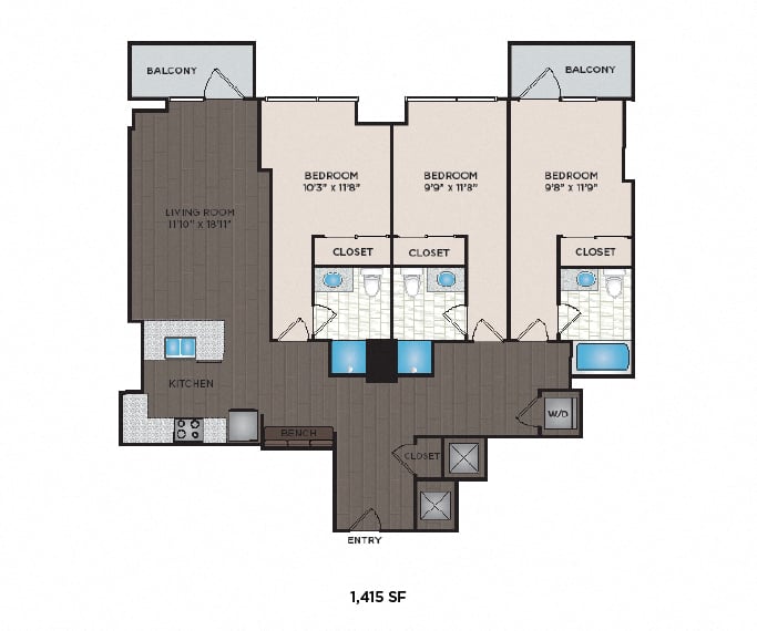33F5 floor plan