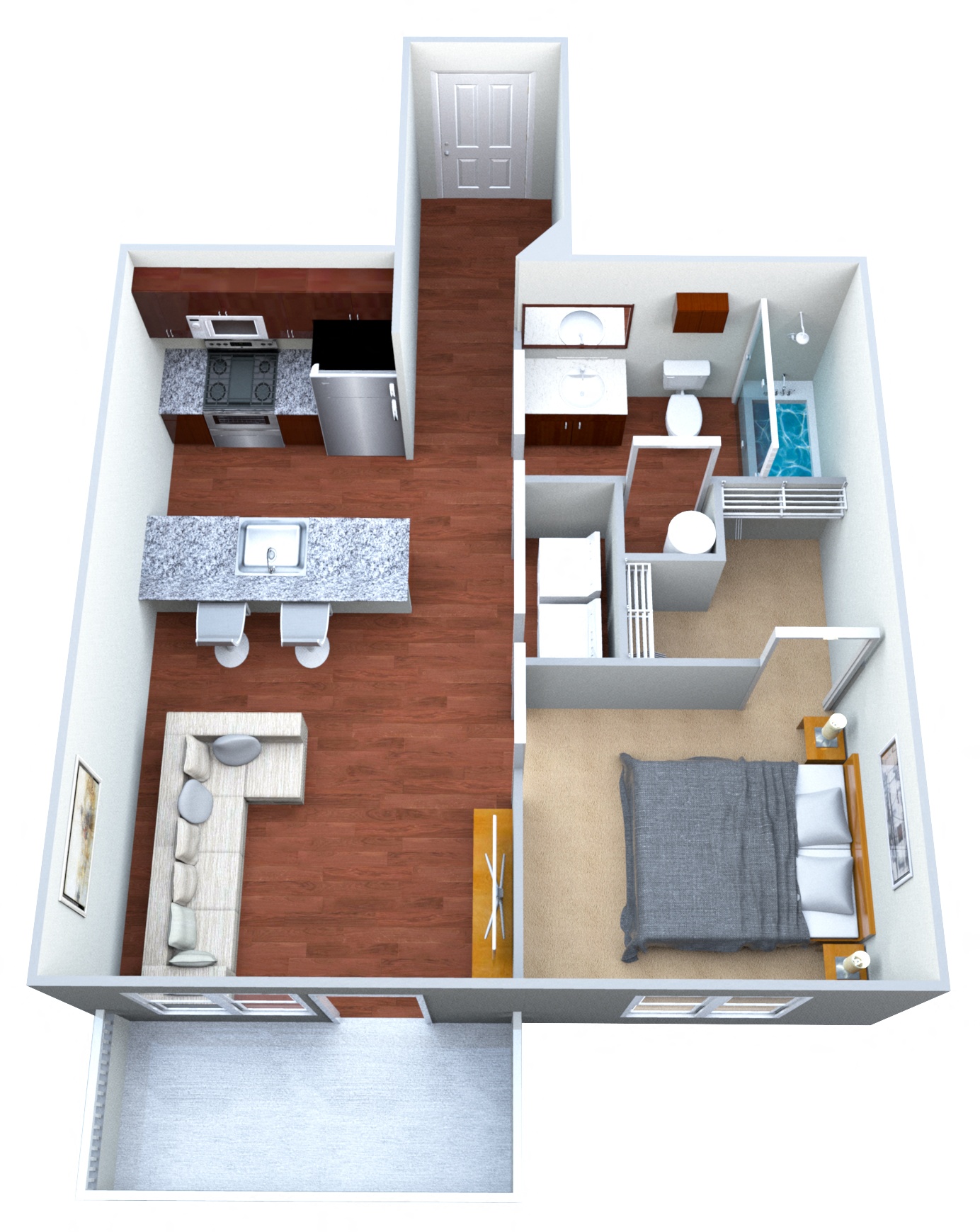 Suite A Floorplan