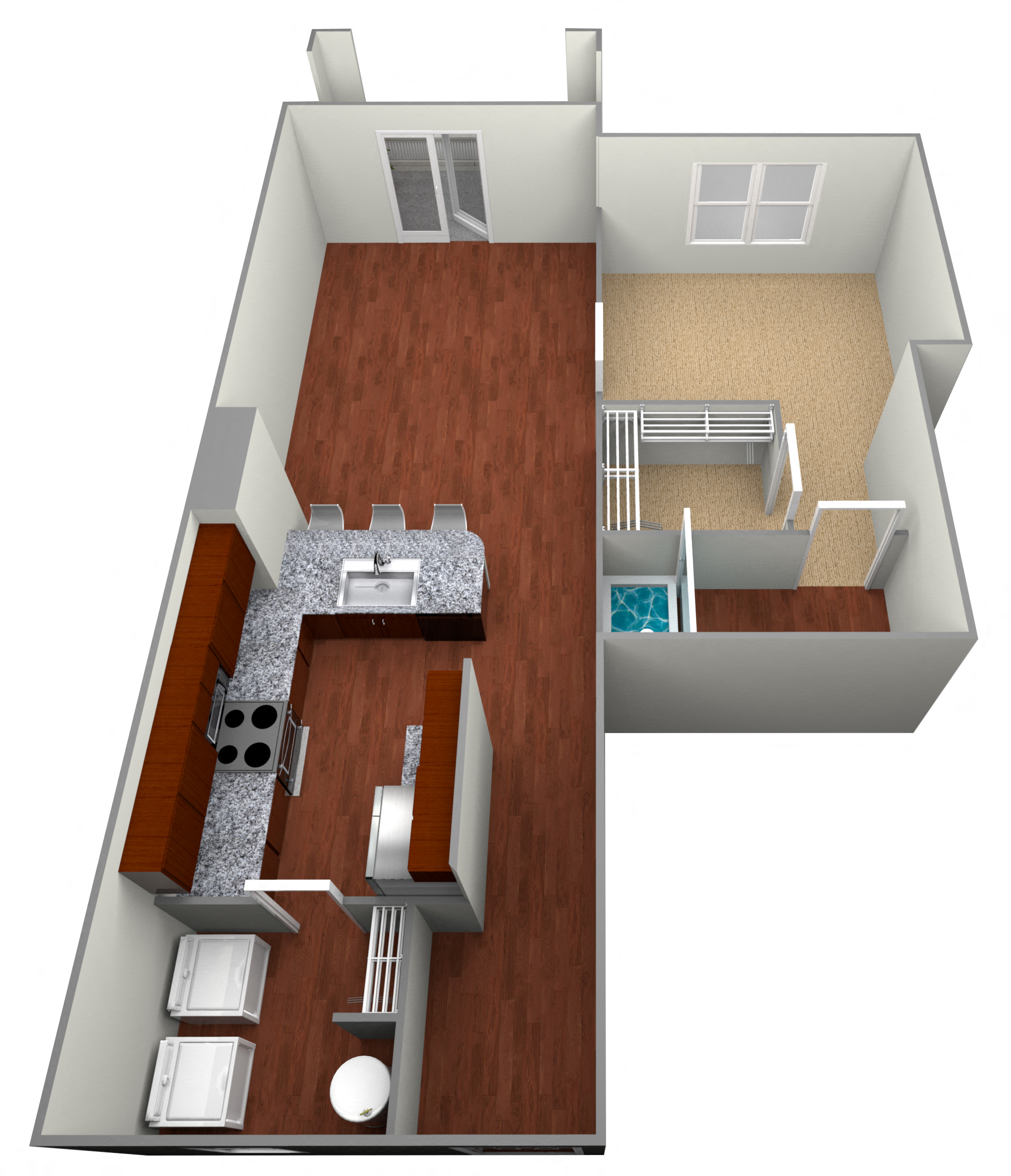 Suite A Floorplan