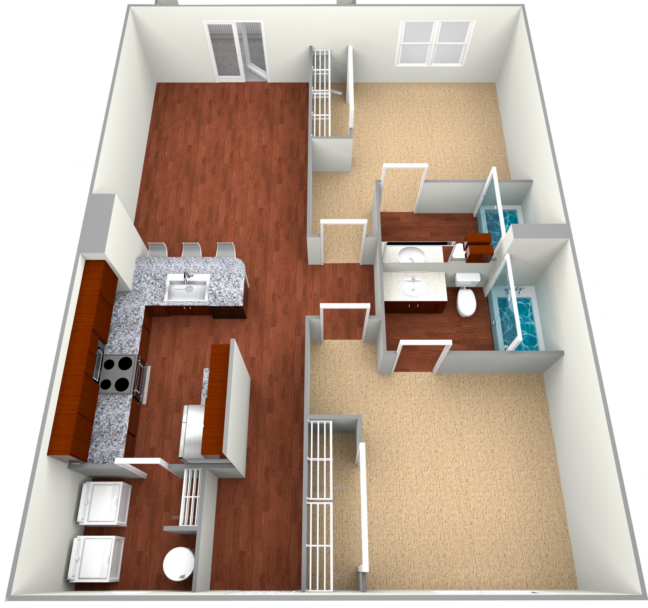 Suite A Floorplan