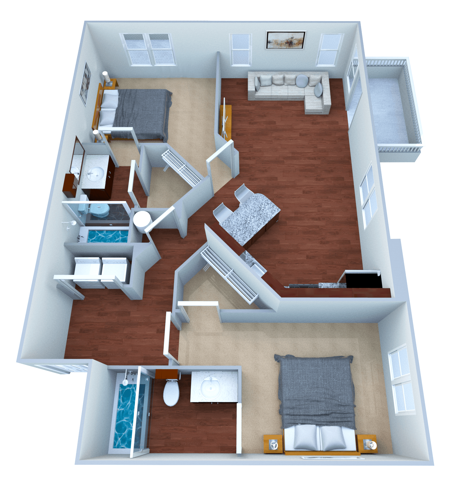 Suite A Floorplan