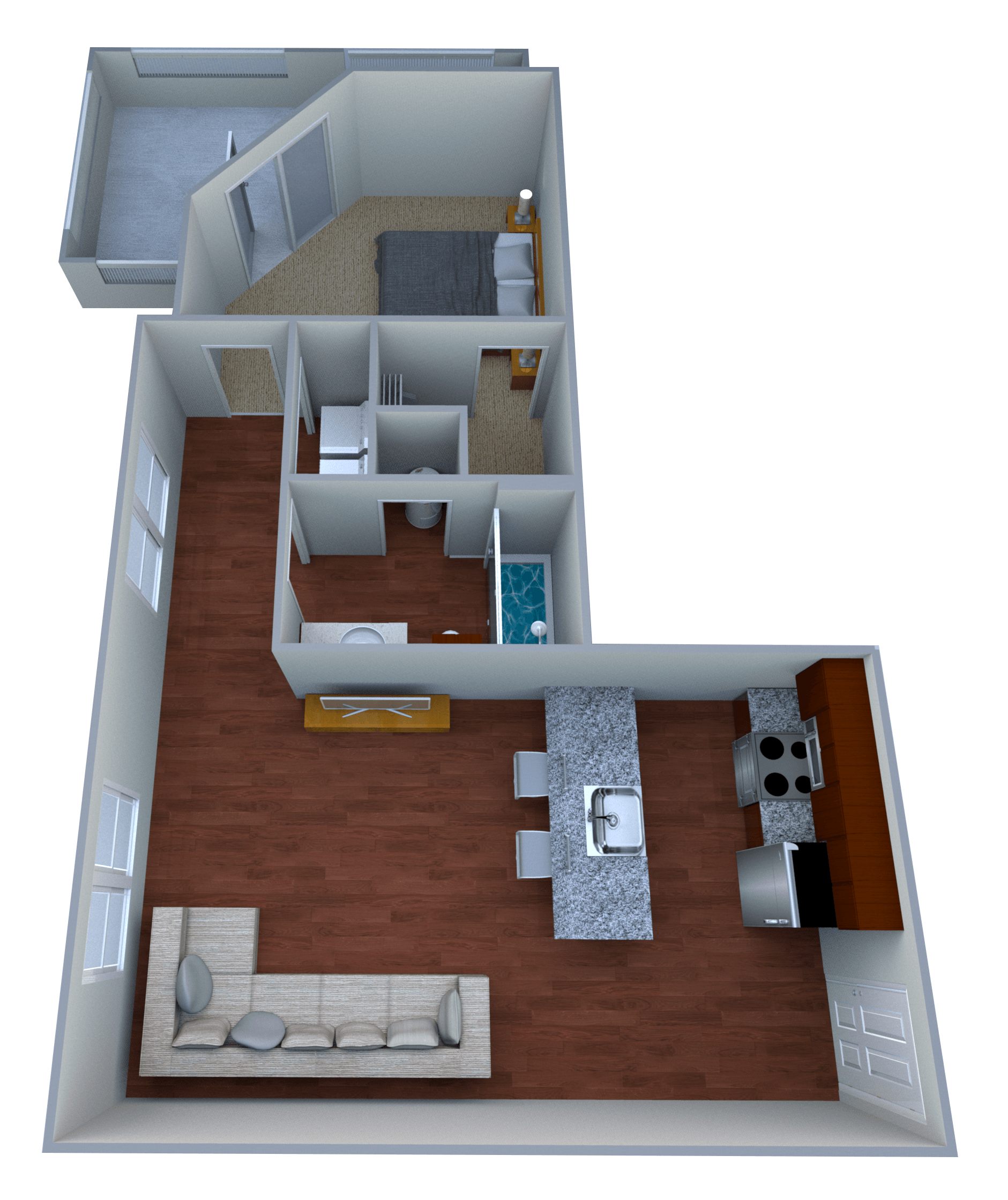 Suite A Floorplan