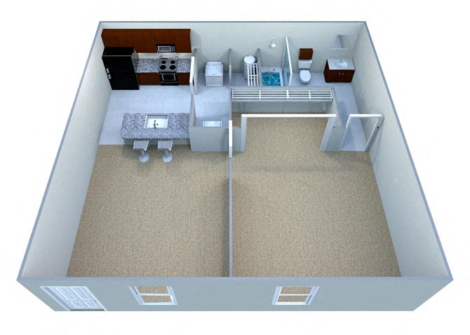Suite A Floorplan