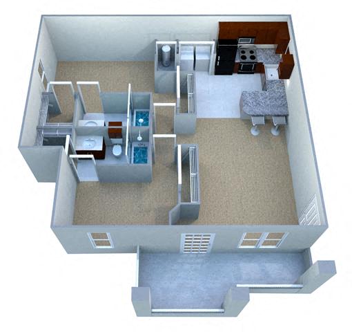 Suite A Floorplan