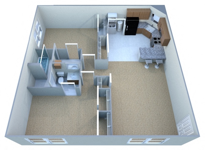 Suite A Floorplan