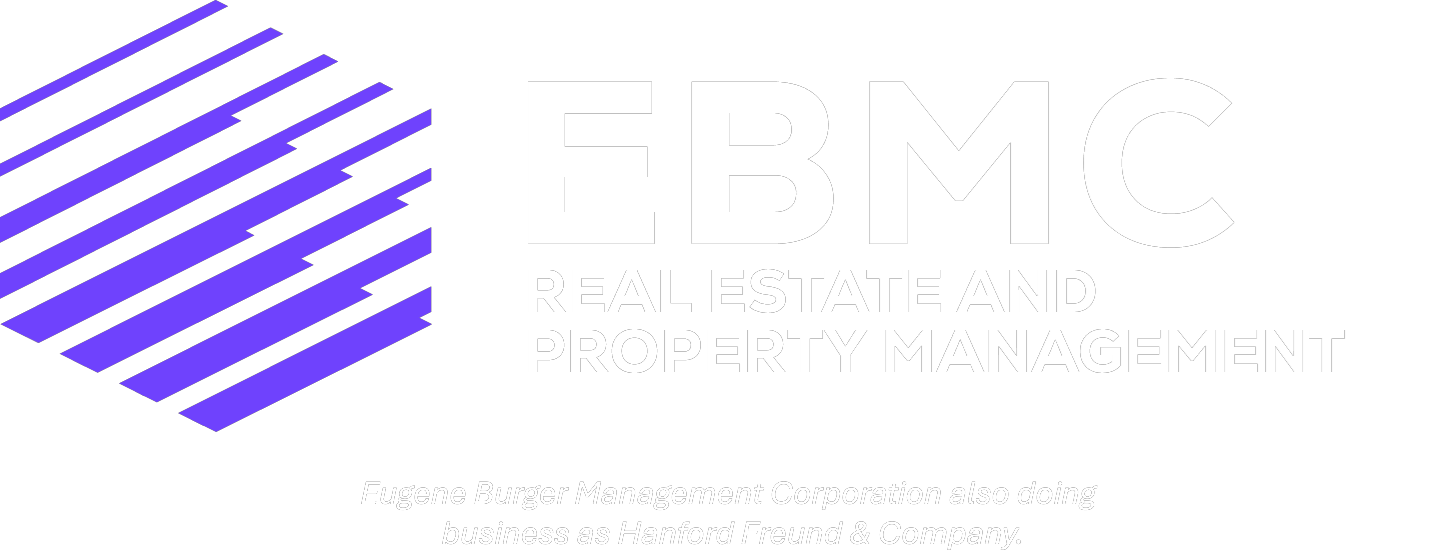 A graphic forEBMC Real Estate and Property Management.