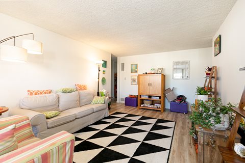 Living Room with Hardwood Floors